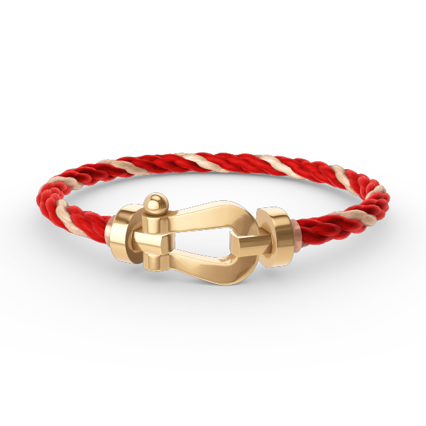 ¡®Glow Jewelry¡¯ホースシュー ブレスレット（ラージ・ダイヤなし）ゴールド