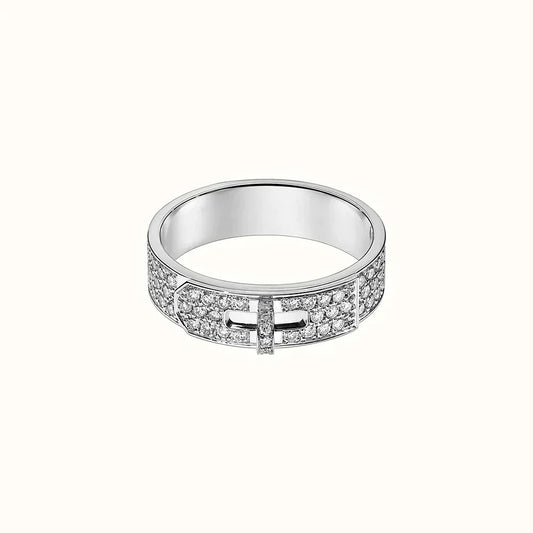[Glow Jewelry]KELLY SILVER DIAMOND RING