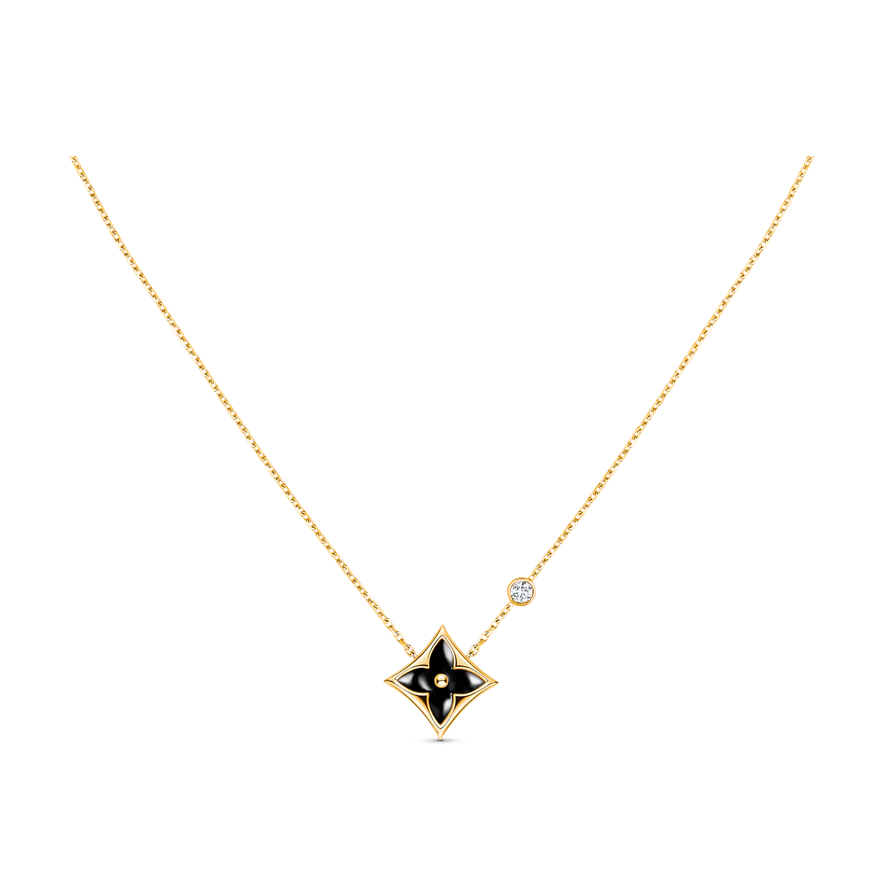 ¡®Glow Jewelry¡¯STAR BLACK MOP NECKLACE