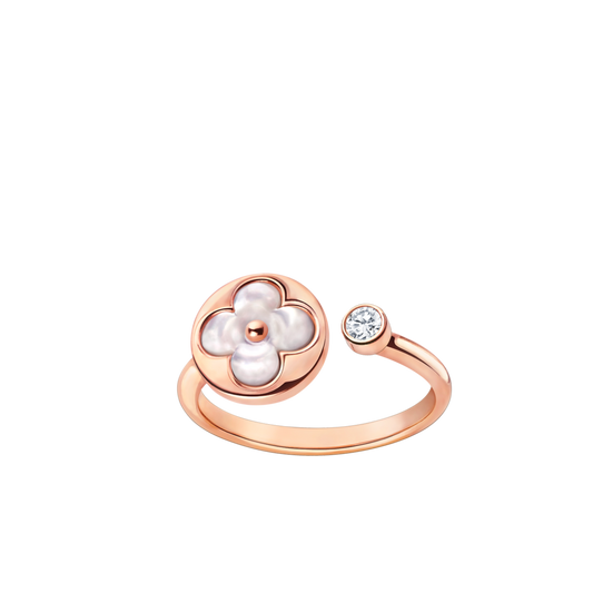 [Glow Jewelry]SUN 1 DIAMOND PINK MOP RING