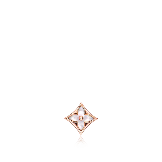 [Glow Jewelry]STAR MOP PINK GOLD EARRINGS