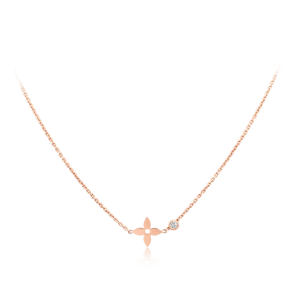 ¡®Glow Jewelry¡¯BLOSSOM PENDANT PINK GOLD AND DIAMOND