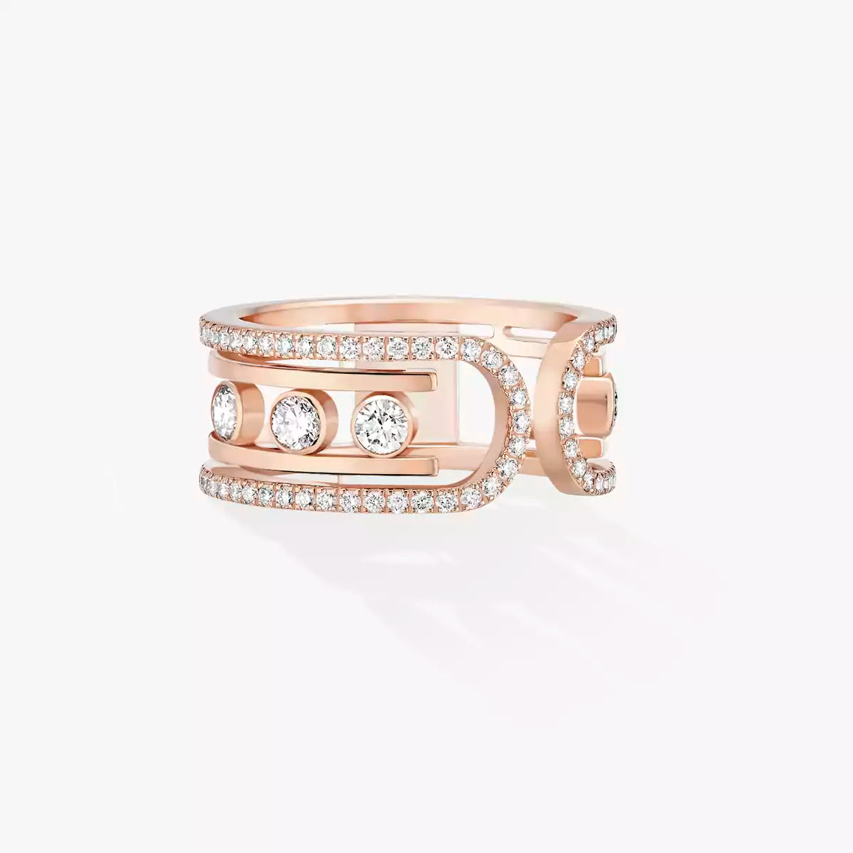 [Glow Jewelry]Move 10th Diamond Ring in Gold