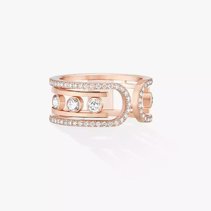 [Glow Jewelry]Move 10th Diamond Ring in Gold