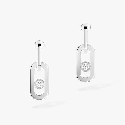 [Glow Jewelry]So Move XL Diamond Pendant Earrings