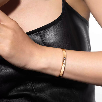 [Glow Jewelry]Move Noa Diamond Bangle Bracelet