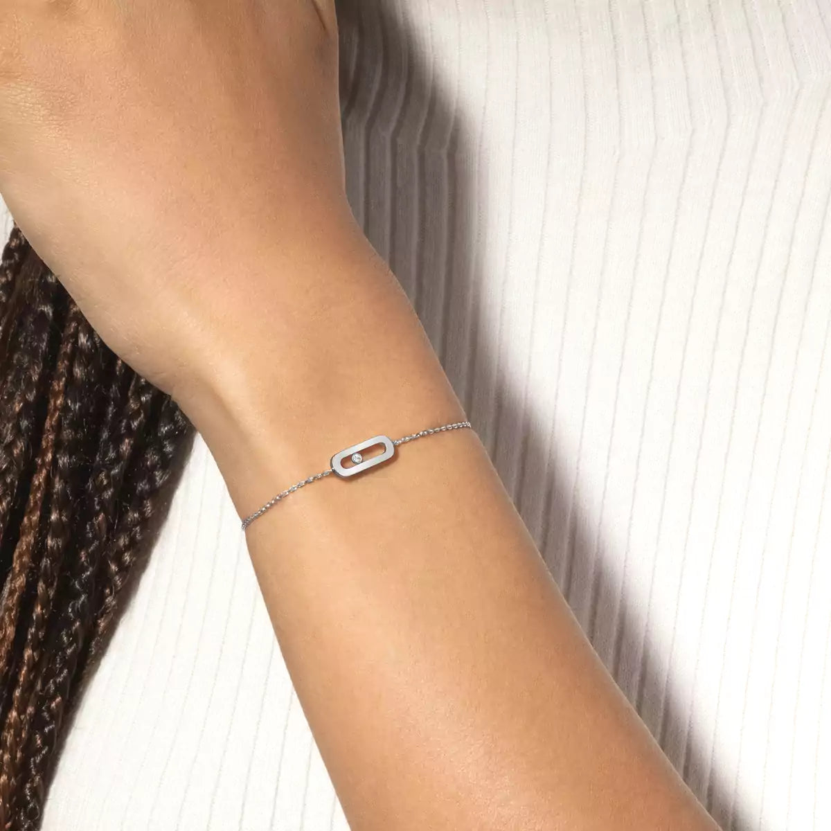 [Glow Jewelry]Move Uno Diamond Bracelet