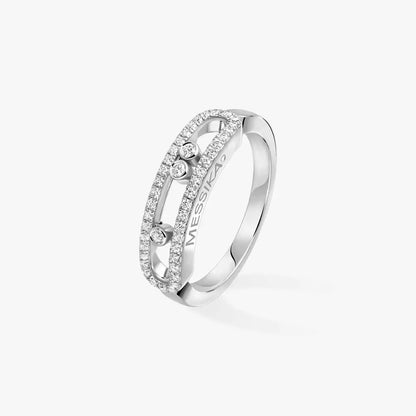 [Glow Jewelry] Baby Move Gold Diamond Pave_ Ring
