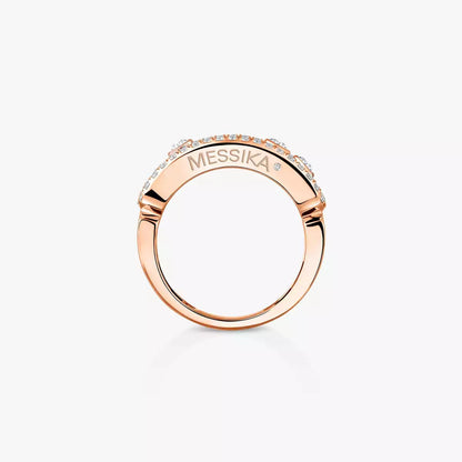 [Glow Jewelry] Move Gold Diamond Pave_ Ring