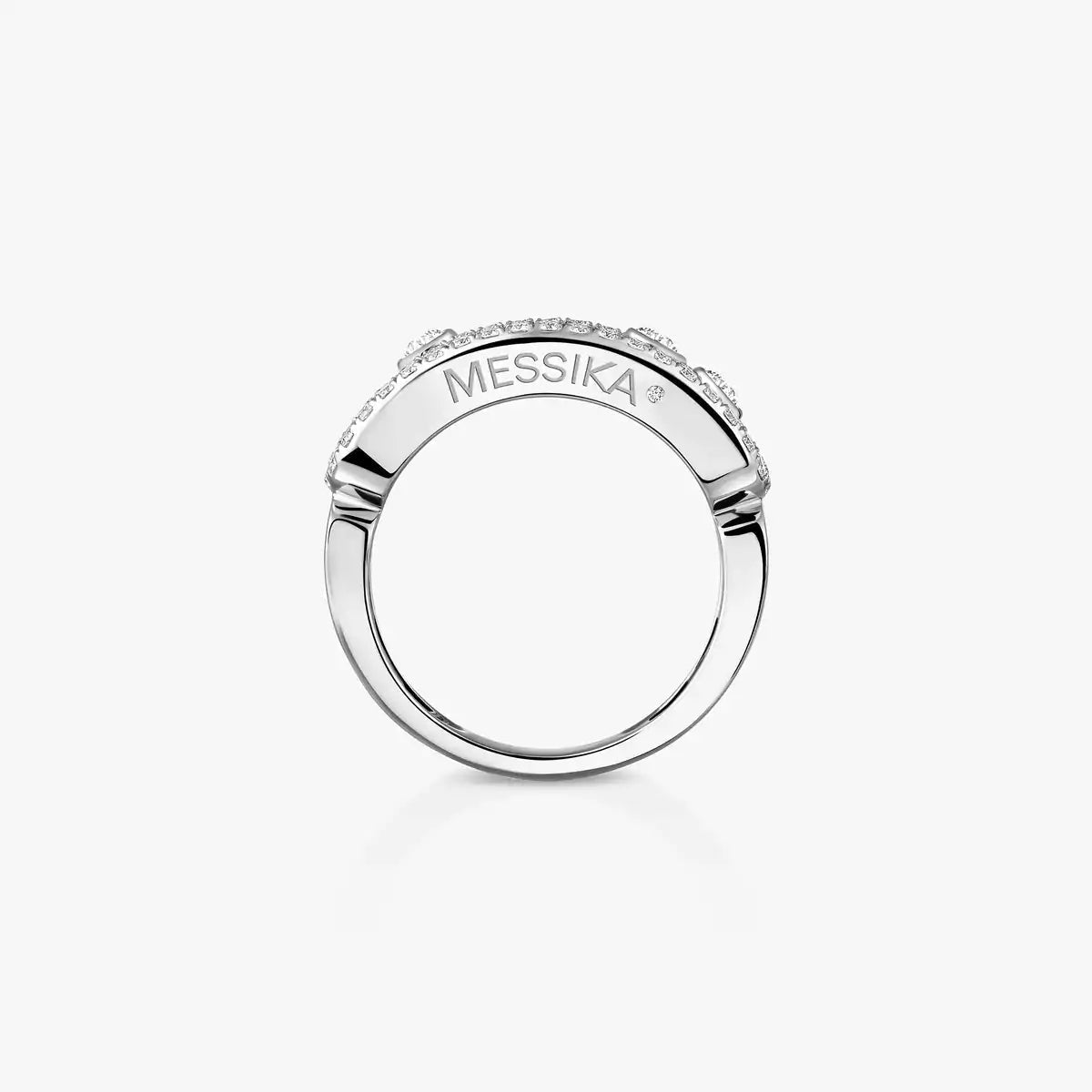 [Glow Jewelry] Move Gold Diamond Pave_ Ring