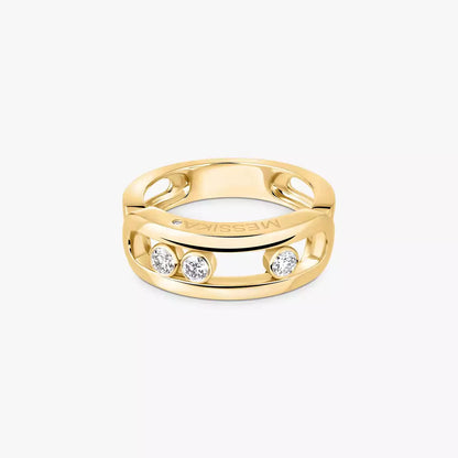 [Glow Jewelry] MoveGold Diamond Ring
