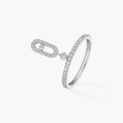 [Glow Jewelry]Move Uno Diamond Ring