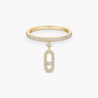 [Glow Jewelry]Move Uno Diamond Ring