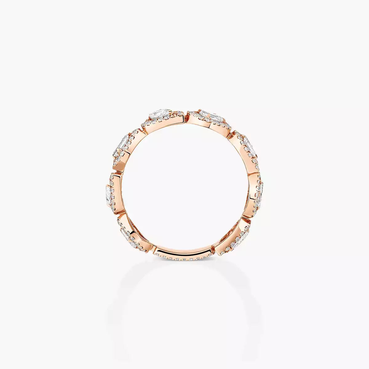 [Glow Jewelry]Diamond Wedding Ring My Twin