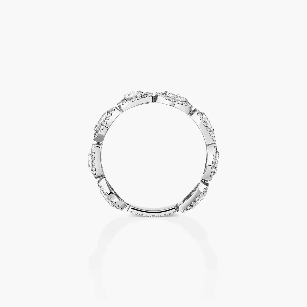 [Glow Jewelry]Diamond Wedding Ring My Twin