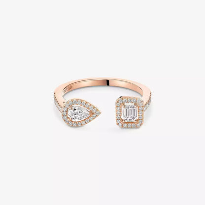 [Glow Jewelry]My Twin Toi Gold Diamond Ring
