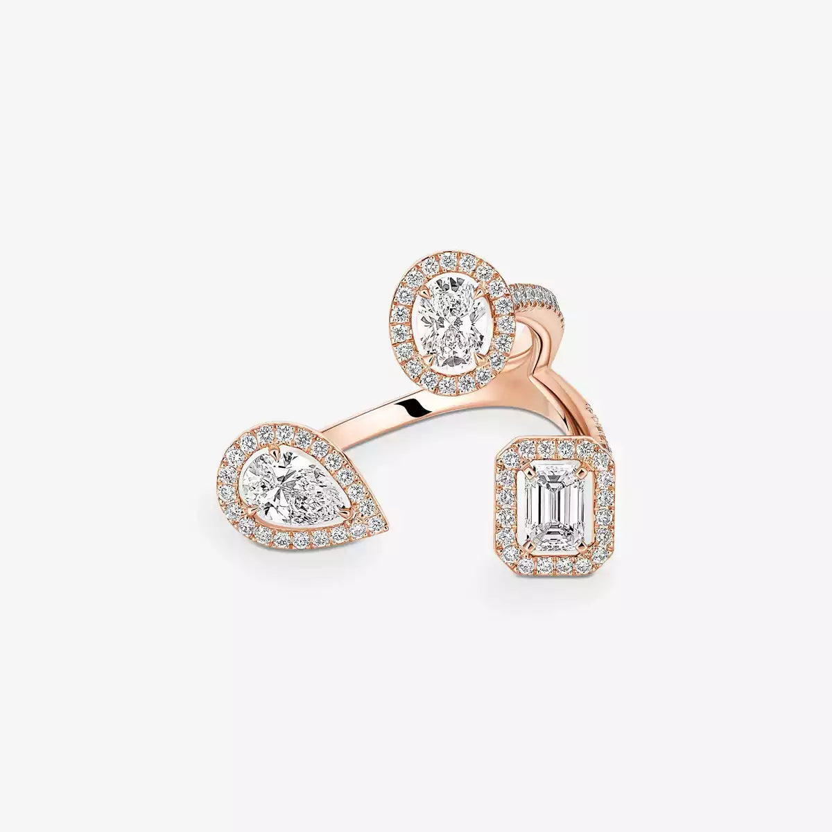 [[Glow Jewelry] Diamond Ring 0,25ct My Twin Trilogy