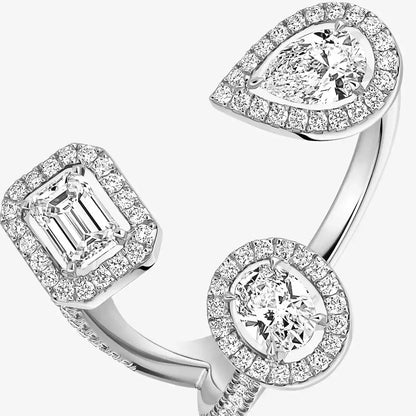 [[Glow Jewelry] Diamond Ring 0,25ct My Twin Trilogy