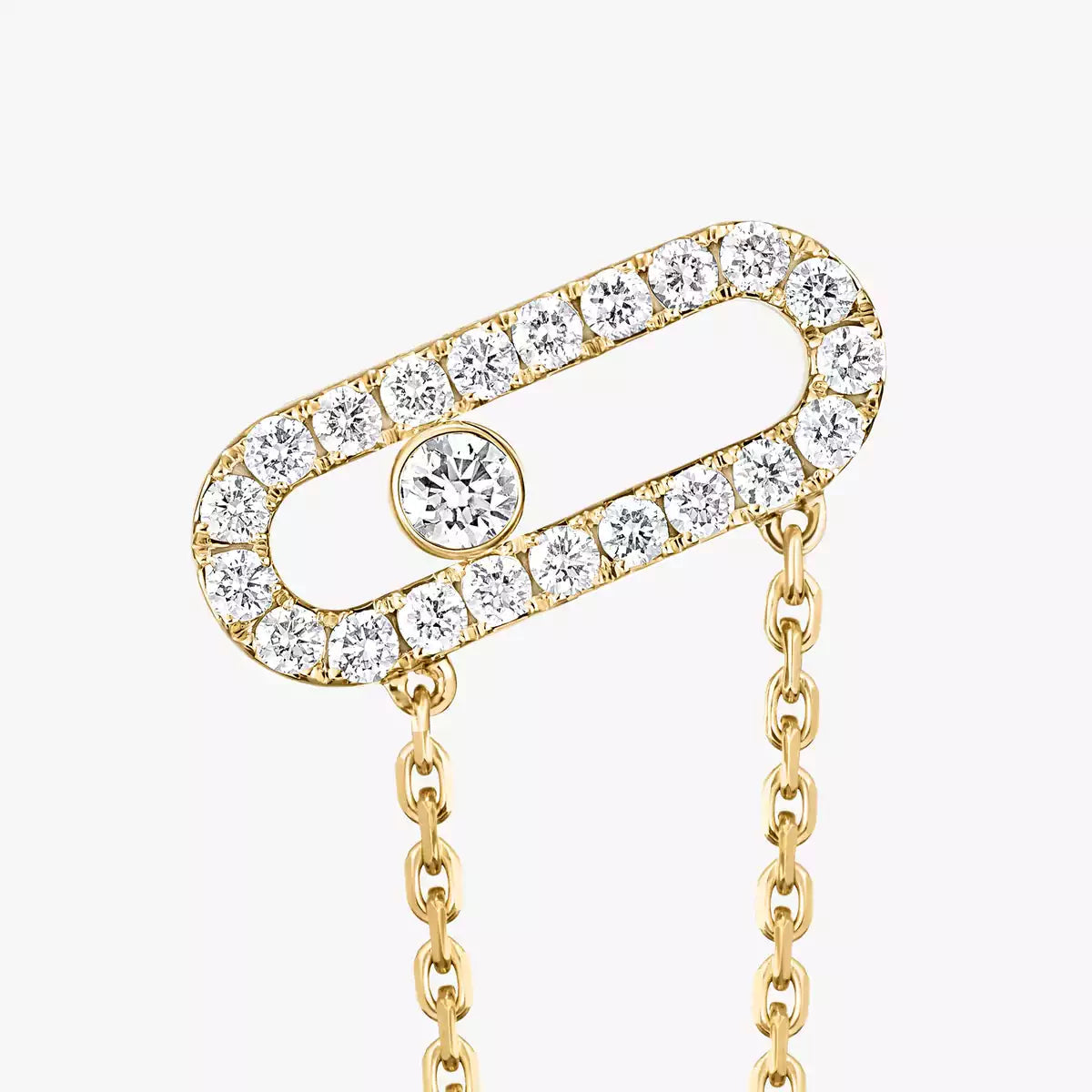 [Glow Jewelry]Move Uno Diamond Earrings