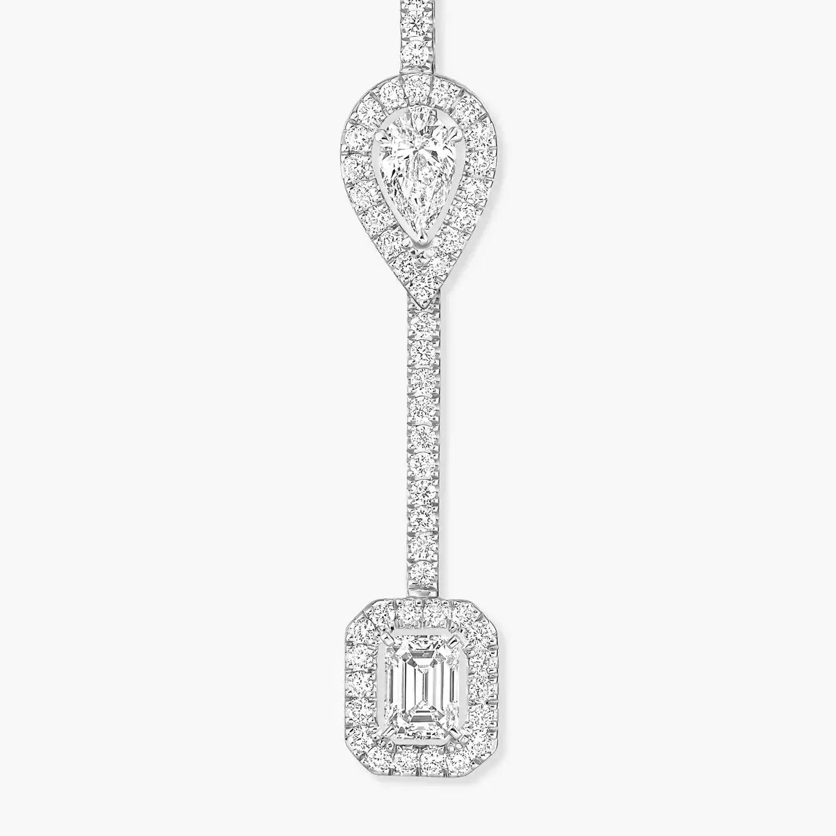 [Glow Jewelry]Diamond Drop Earrings My Twin
