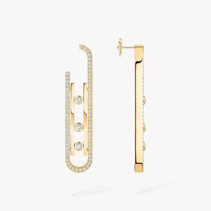 [Glow Jewelry]Diamond Pendant Earrings Move 10Th
