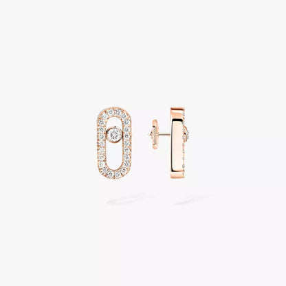[Glow Jewelry]Move Uno Diamond Earrings