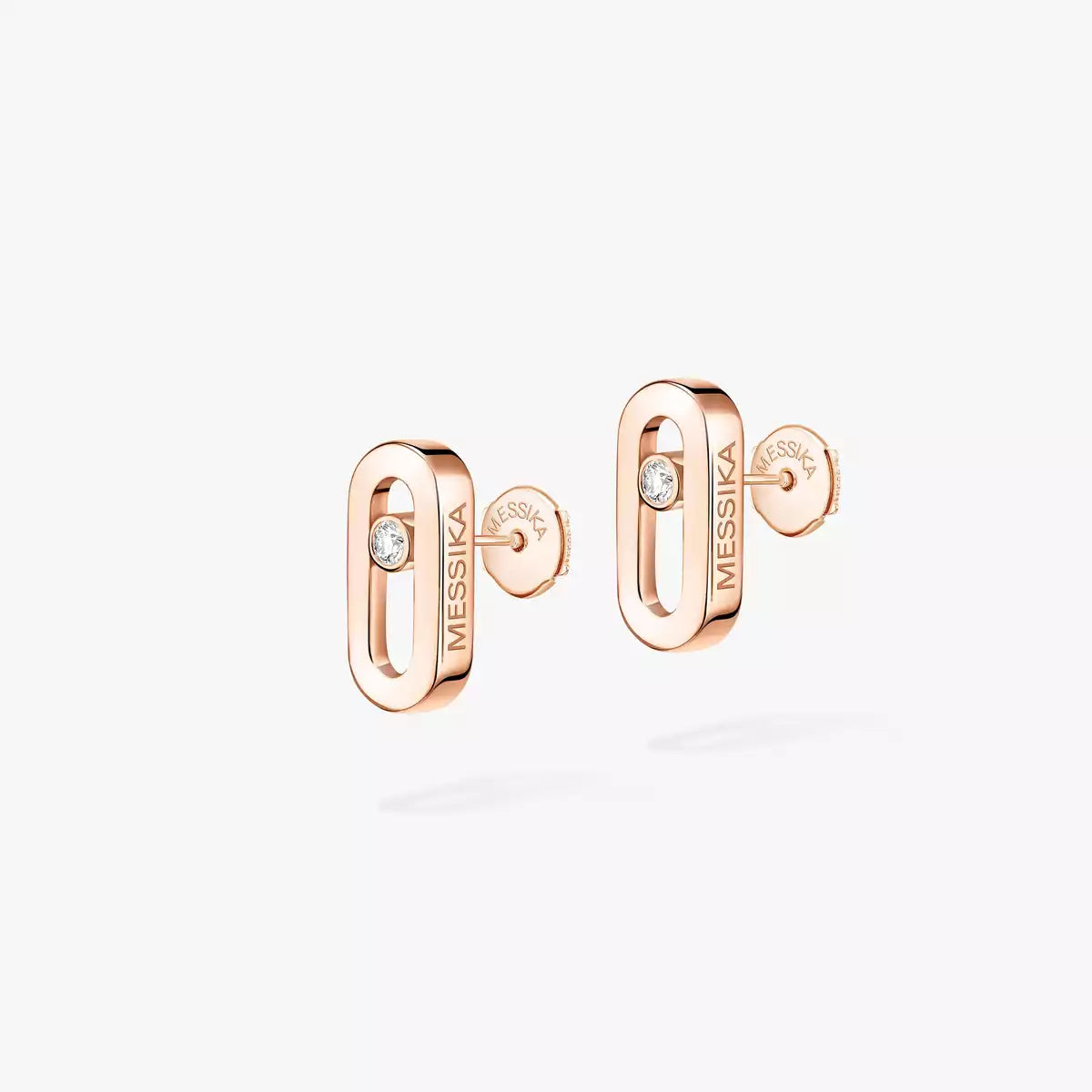 [Glow Jewelry]Move Uno Diamond Stud Earrings