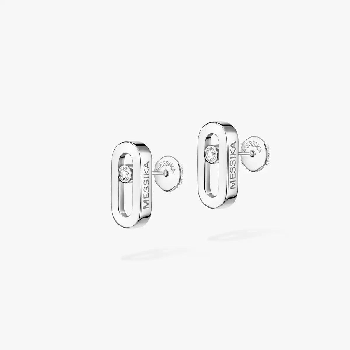 [Glow Jewelry]Move Uno Diamond Stud Earrings