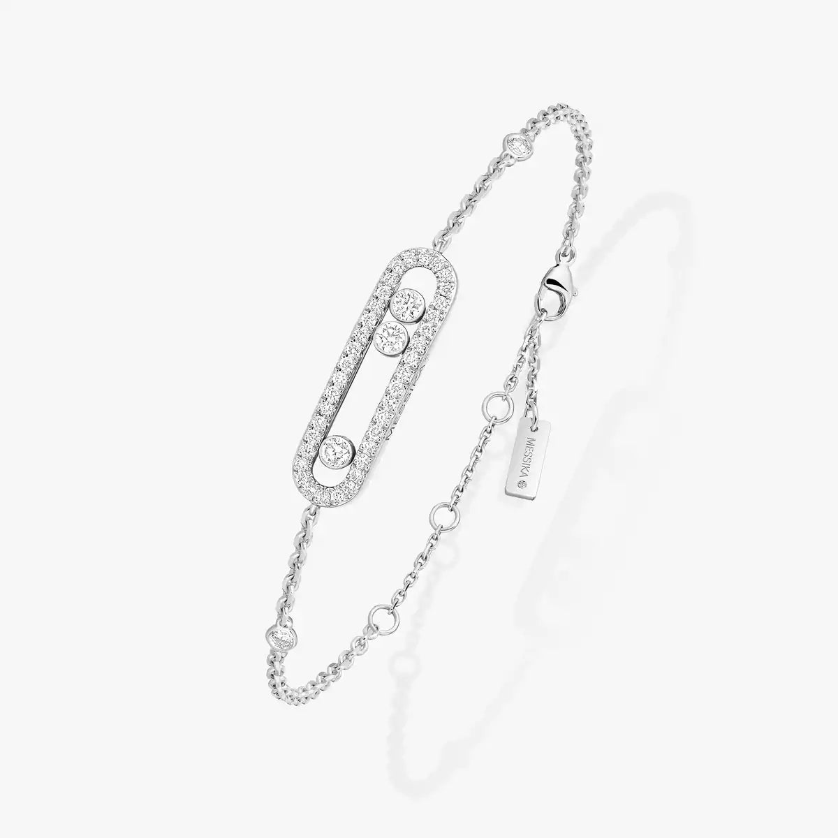[Glow Jewelry]Pavé Baby Move Diamond Bracelet