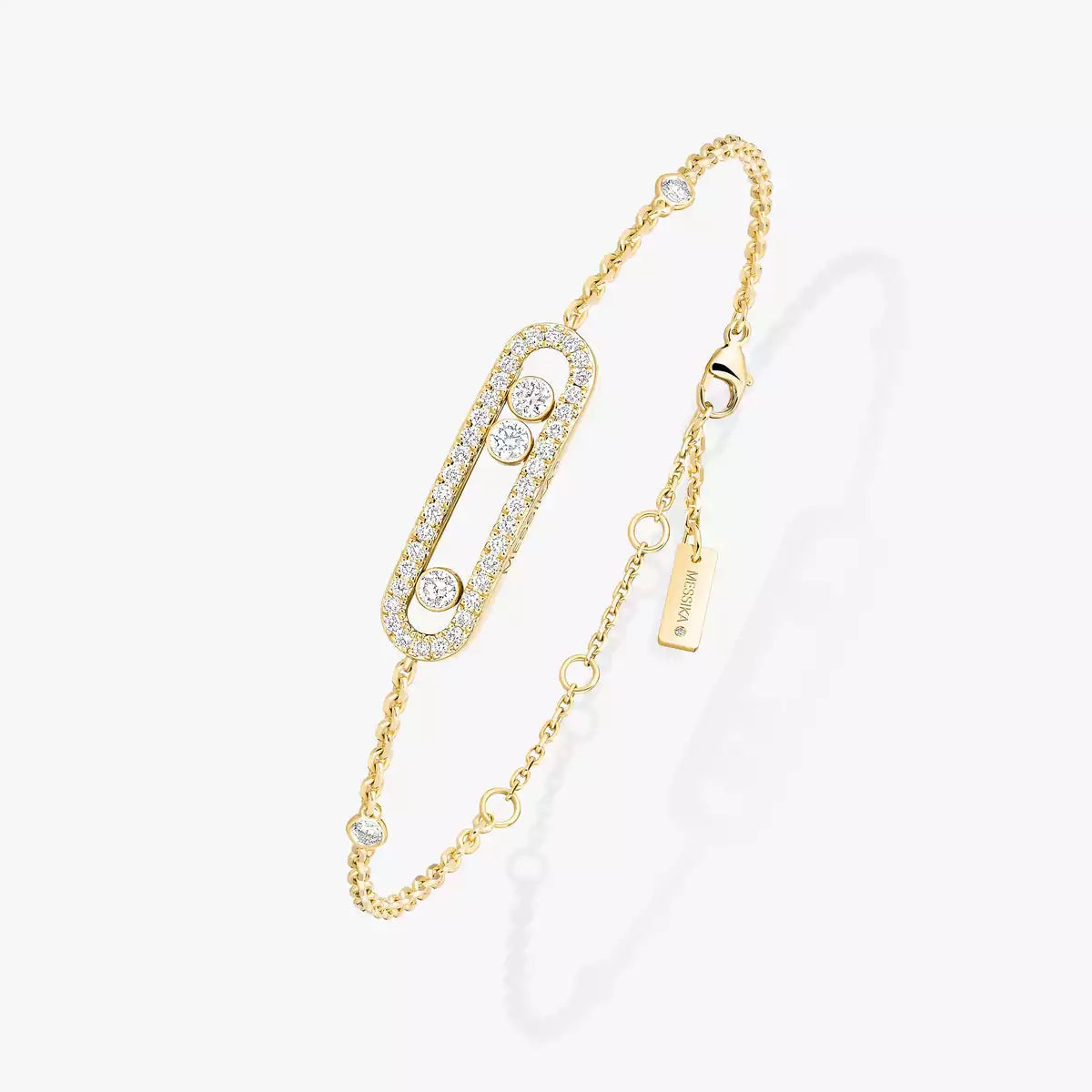[Glow Jewelry]Pavé Baby Move Diamond Bracelet