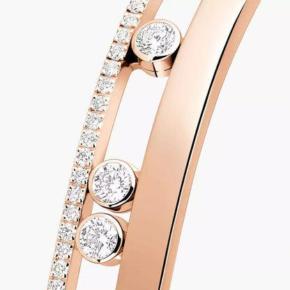 [Glow Jewelry]Move Romane Diamond Bangle Bracelet
