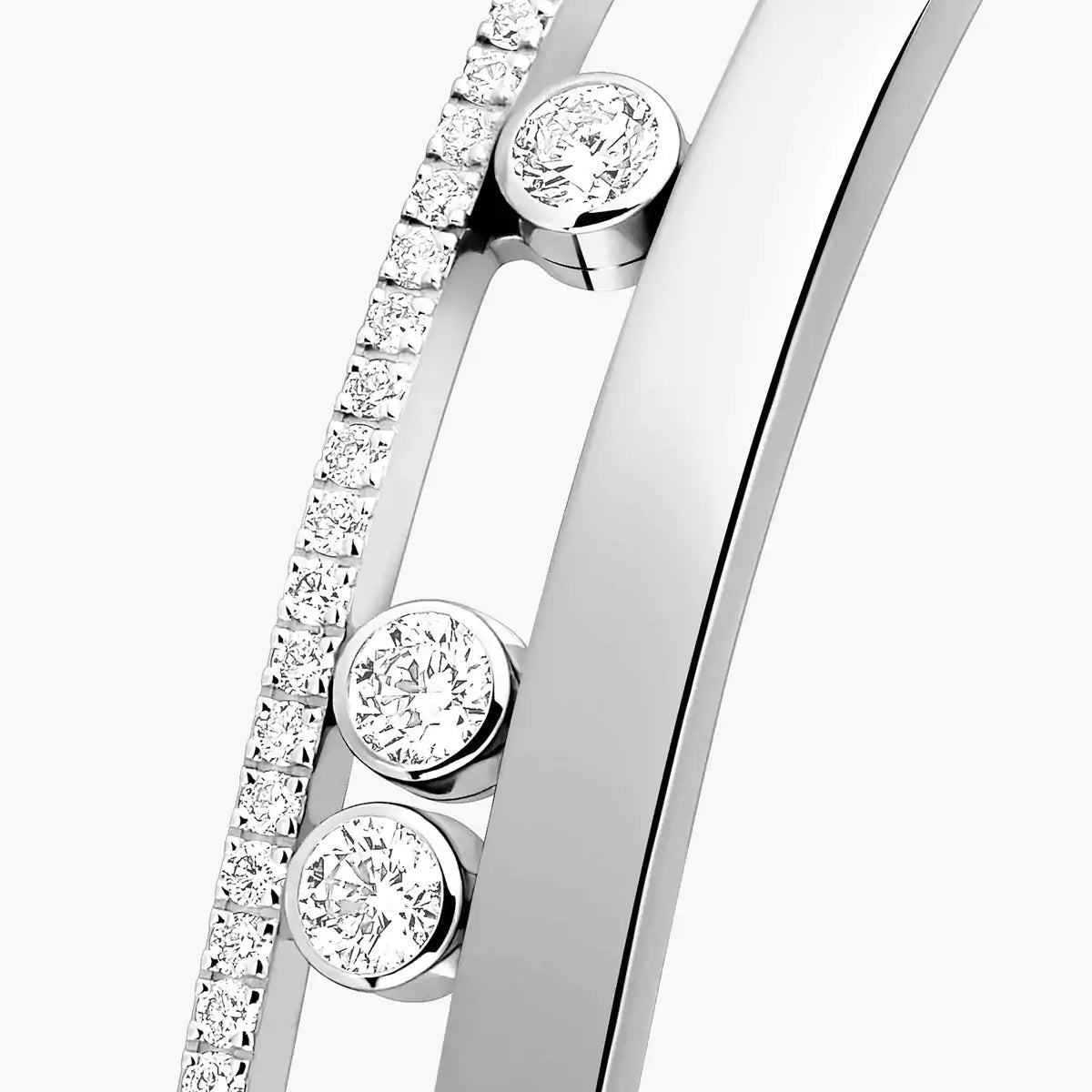 [Glow Jewelry]Move Romane Diamond Bangle Bracelet