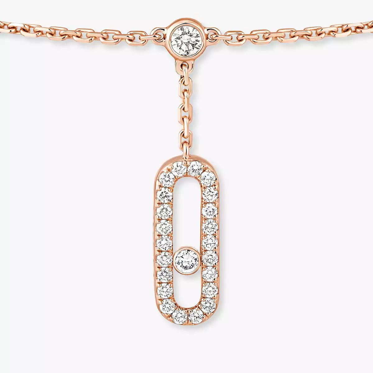 [Glow Jewelry] Move Uno pavé ankle bracelet