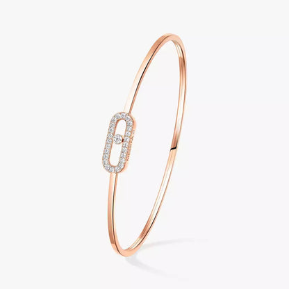 [Glow Jewelry]Move Uno pavé flex bangle medium