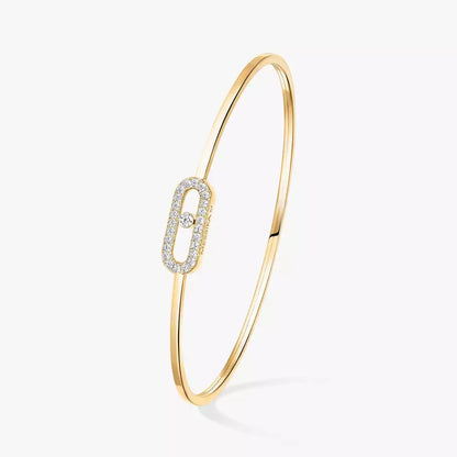 [Glow Jewelry]Move Uno pavé flex bangle medium