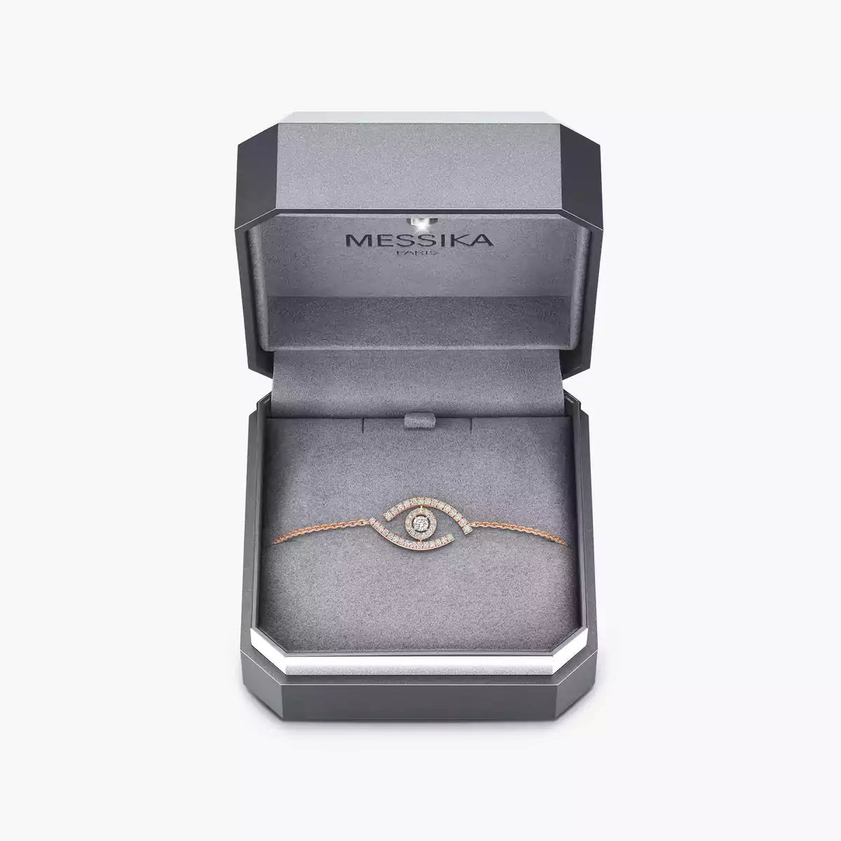 [Glow Jewelry]Lucky Eye Pave-Set Diamond Bracelet