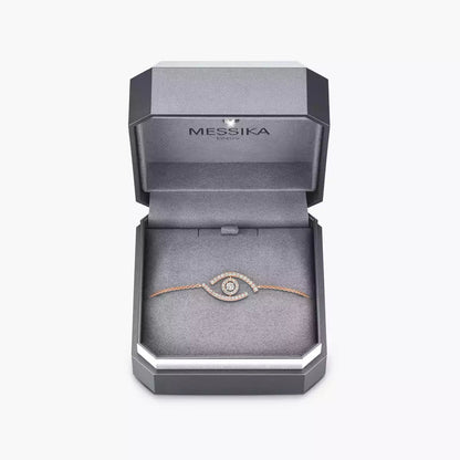 [Glow Jewelry]Lucky Eye Pave-Set Diamond Bracelet