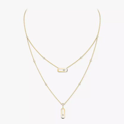 [Glow Jewelry] Move Uno Diamond Necklace