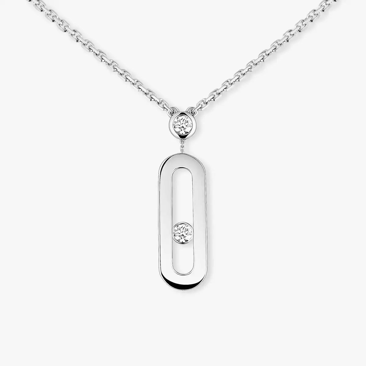 [Glow Jewelry] Move Uno Gold Diamond Long Necklace