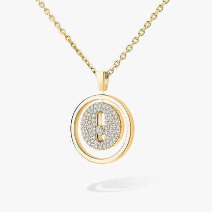 [Glow Jewelry] Lucky Move Diamond Necklace