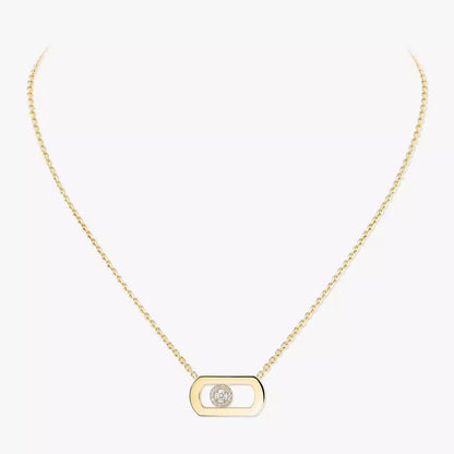 [Glow Jewelry]So Move Diamond Necklace in Gold