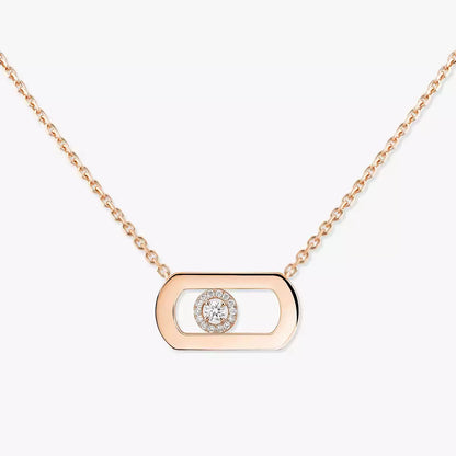 [Glow Jewelry]So Move Diamond Necklace in Gold