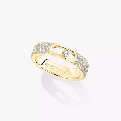 [Glow Jewelry]Move Joaillerie Pave_ Diamond Wedding Ring
