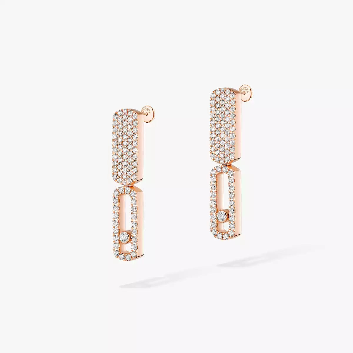 [Glow Jewelry]Imperial Move SM Diamond Earrings