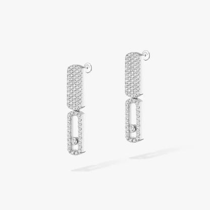 [Glow Jewelry]Imperial Move SM Diamond Earrings