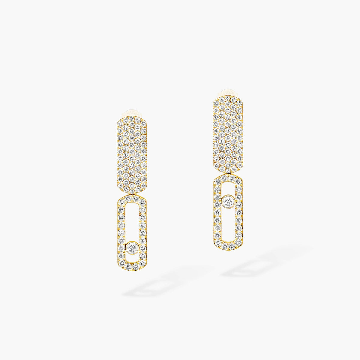 [Glow Jewelry]Imperial Move SM Diamond Earrings