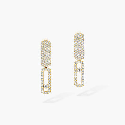 [Glow Jewelry]Imperial Move SM Diamond Earrings