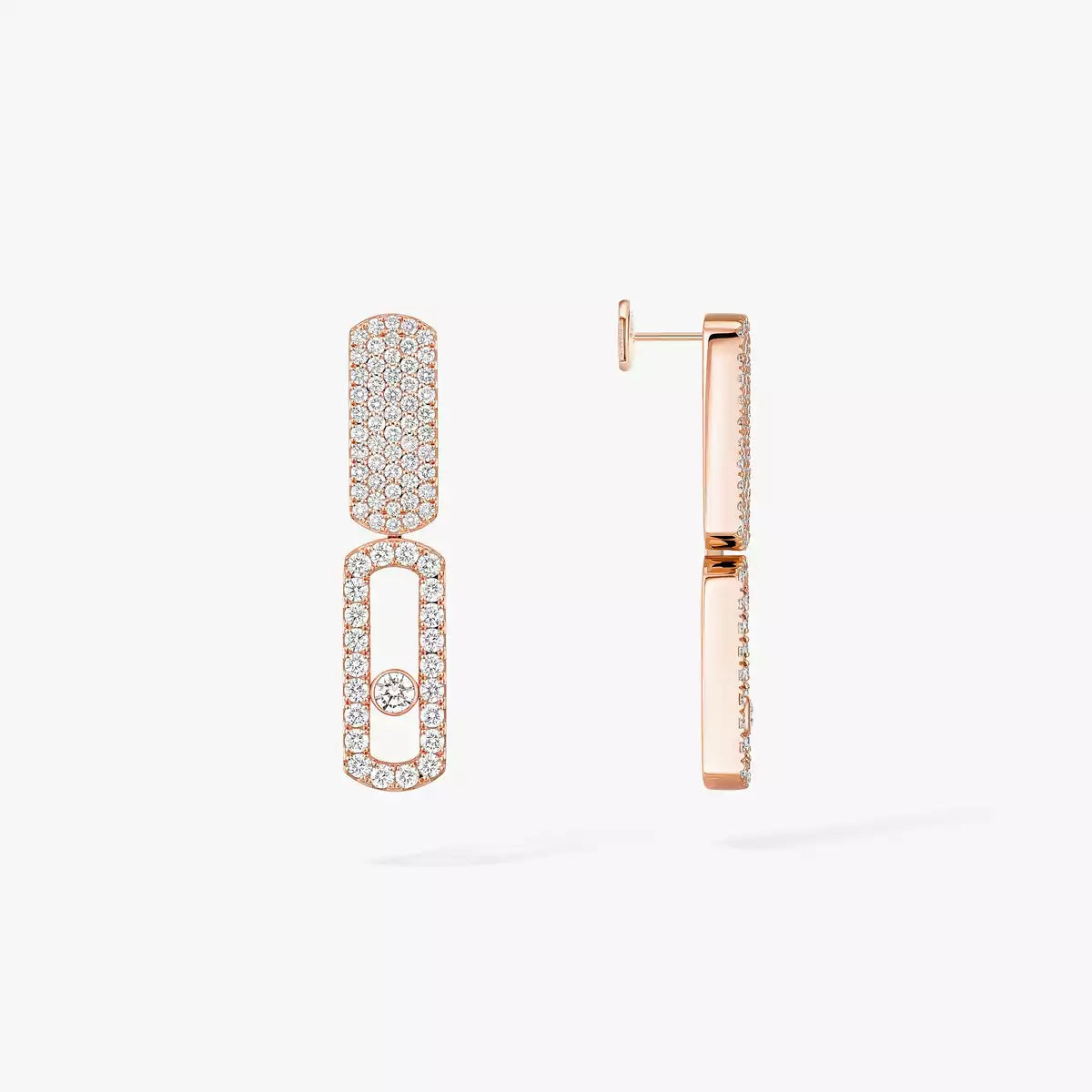 [Glow Jewelry]Imperial Move SM Diamond Earrings