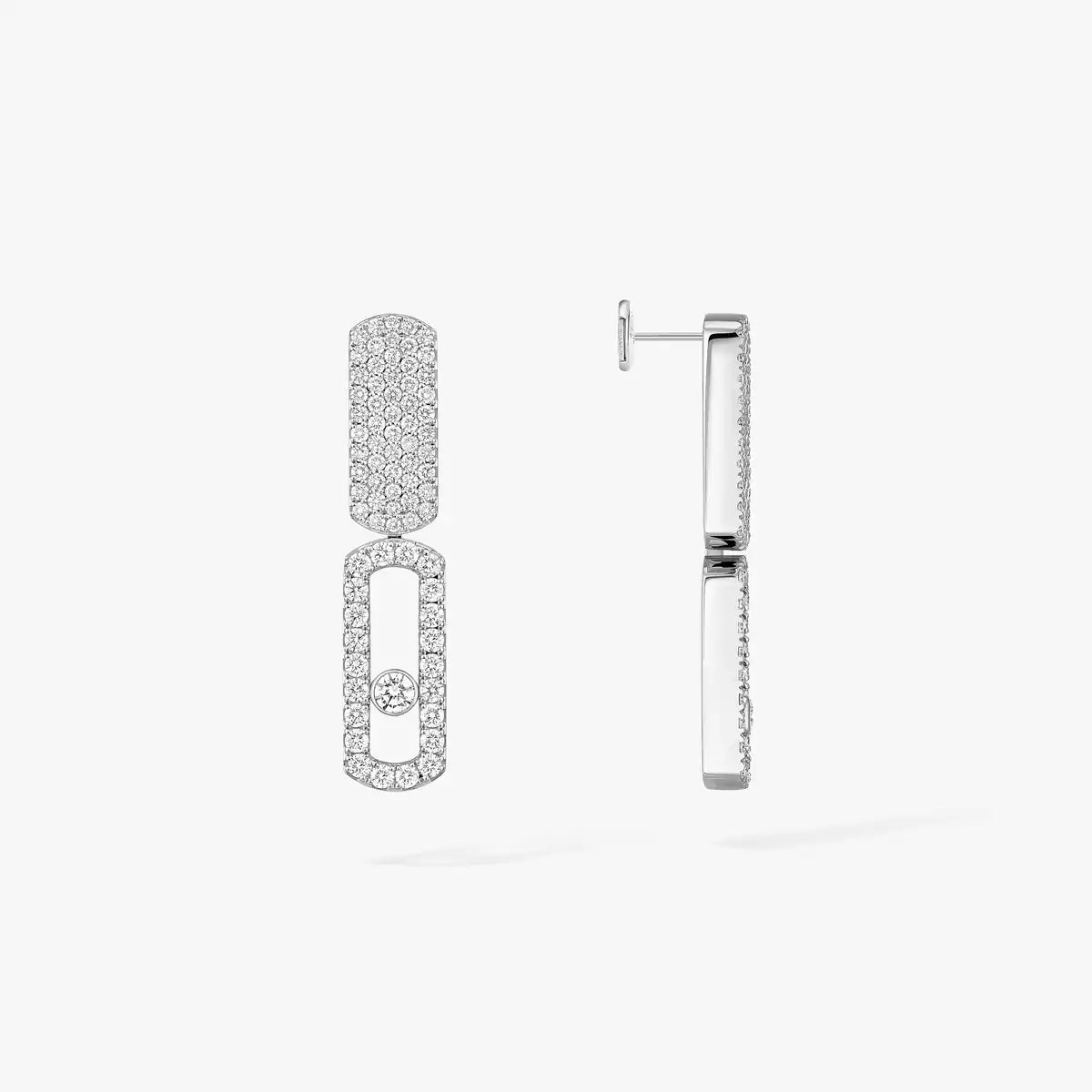 [Glow Jewelry]Imperial Move SM Diamond Earrings