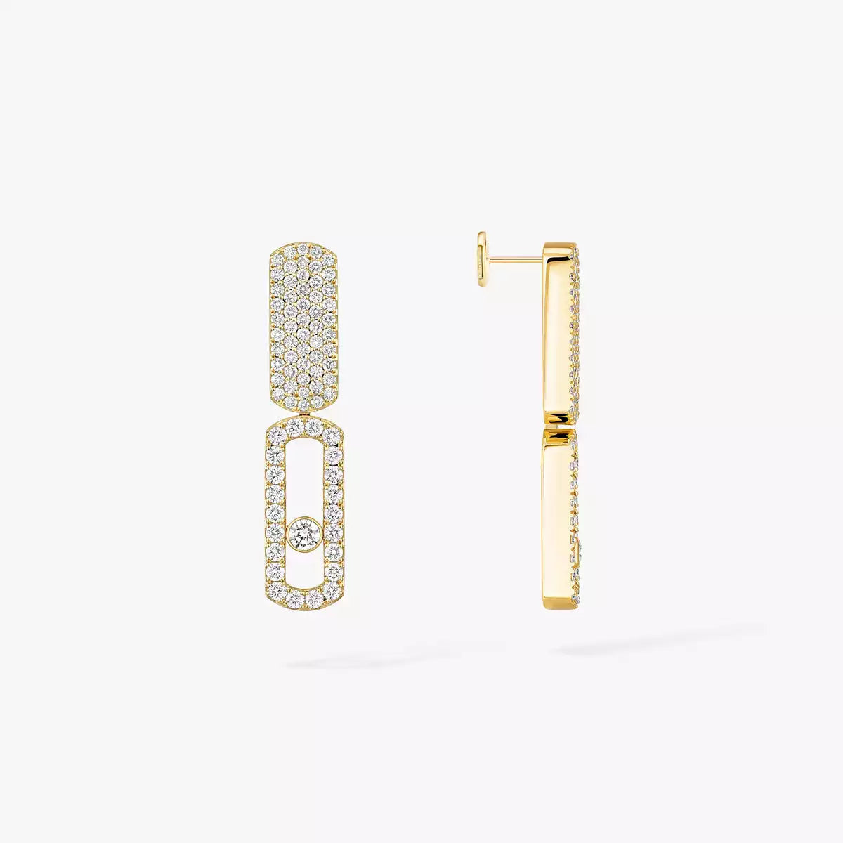 [Glow Jewelry]Imperial Move SM Diamond Earrings